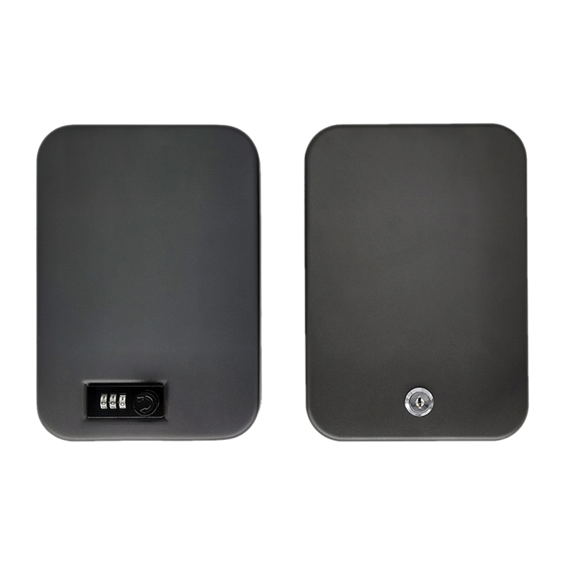 Caixa de bloqueio LB012K com fechadura com chave para pistola compacta